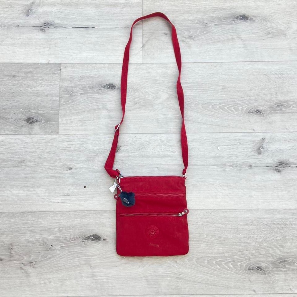 kipling red crossbody bag